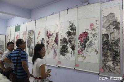 莱芜区美术家协会、书法协会牛泉分会揭牌暨牛泉镇书画展隆重举行