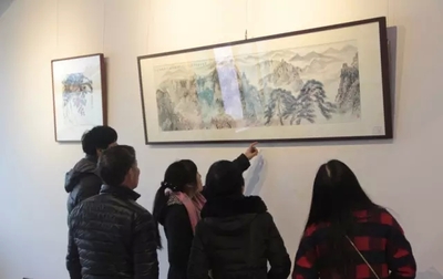 笔墨灵韵-马伟中国画迎新作品展在义乌开幕
