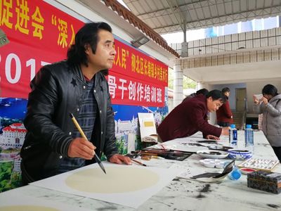 深入生活，扎根人民——柳州市美术家协会、漓江画派柳州促进会共绘柳北乡村新画卷